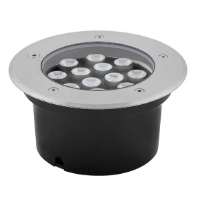 Светодиодный светильник тротуарный (грунтовый) Feron SP4114 12W зеленый 230V IP67 32114