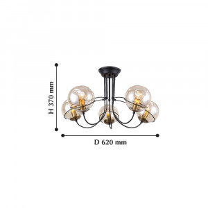 Потолочная люстра F-Promo Grana 2202-5U