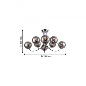 Потолочная люстра F-Promo Grana 2201-8U