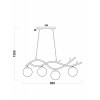 Подвесной светильник Rosella Freya FR8014PL-04BS