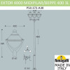 Парковый фонарь Fumagalli EKTOR 4000/MIDIPILAR/Beppe 3L LED-HIP P50.372.A30.LXH27