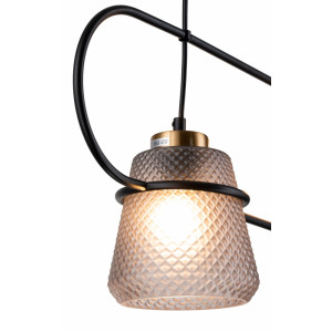 Подвесной светильник Astratto Indigo 11016/2P Black