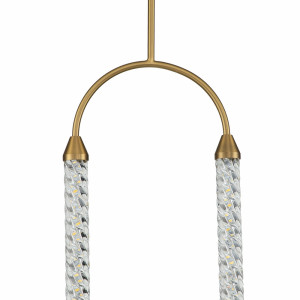 Подвесной светодиодный светильник Indigo Ellisse 14005/1PGold