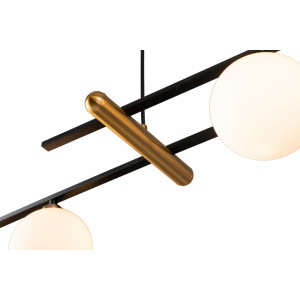 Подвесной светильник Opaco Indigo 11015/4P Black