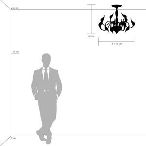 Потолочная люстра Lightstar Cigno Collo 751022 Потолочная люстра Lightstar Cigno Collo 751022