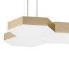 750263 Подвесная люстра Light Star Favo Satin Gold