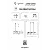 Подвесная люстра Lightstar Gabbia 732137