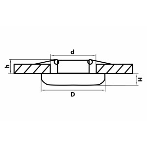 Встраиваемый светильник Lightstar Monde LED 071156 Встраиваемый светильник Lightstar Monde LED 071156