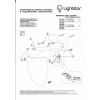 Настенный светильник Lightstar Murano 601610