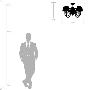 Потолочная люстра Lightstar Otto 809056 Потолочная люстра Lightstar Otto 809056