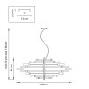 Подвесная люстра Lightstar Ragno 733187