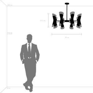 Люстра на штанге Strato Lightstar 817162 Люстра на штанге Strato Lightstar 817162