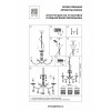 Подвесная люстра Osgona Stregaro 694064