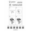 Подвесная светодиодная люстра Lightstar Unitario 763436