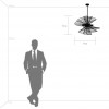 Подвесная люстра Zeta Lightstar 728183