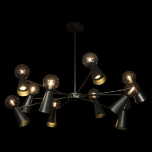 Люстра на штанге Loft it Halley 10046/10 Black Люстра на штанге Loft it Halley 10046/10 Black