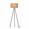 Торшер на треноге Loft It Nordic 1700-FBK+LW