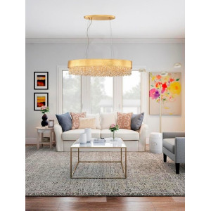 Подвесной светильник Lucia Tucci Fabian 1555.8 Gold Leaf