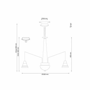 Подвесная люстра Lucia Tucci Natura 066.8 LED Подвесная люстра Lucia Tucci Natura 066.8 LED