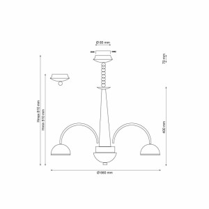Подвесная люстра Lucia Tucci Natura 065.8 LED Подвесная люстра Lucia Tucci Natura 065.8 LED
