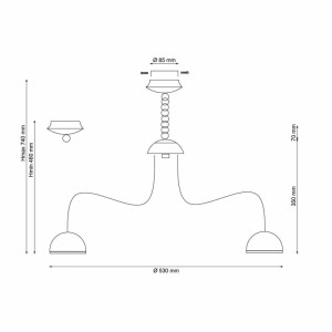 Подвесная люстра Lucia Tucci Natura 064.6 LED Подвесная люстра Lucia Tucci Natura 064.6 LED