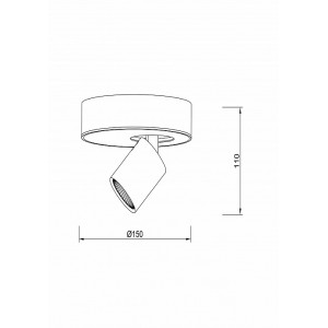 Светодиодный спот Lucia Tucci Tube 150.1-7W-WT