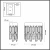 Бра Dakisa Odeon Light 4986/2W