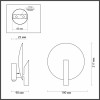 Настенный светильник Odeon Light Florence 4229/1WL