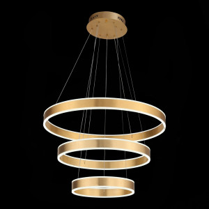 Люстра подвесная светодиодная диммируемая с пультом ДУ ST-Luce Onze SL944.203.03