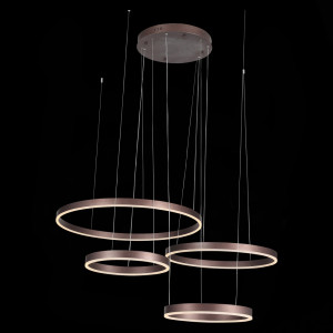 Люстра подвесная светодиодная диммируемая с пультом ДУ ST-Luce Onze SL944.403.04