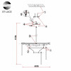 Люстра на штанге ST Luce Stabia SL1230.102.06