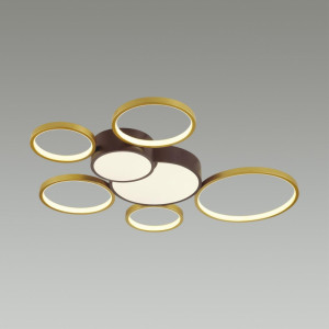 Потолочная светодиодная диммируемая люстра с пультом ДУ Lumion Norbert 5256/99CL