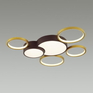 Потолочная светодиодная диммируемая люстра с пультом ДУ Lumion Norbert 5255/99CL