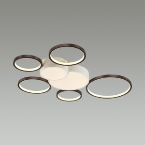 Потолочная светодиодная диммируемая люстра с пультом ДУ Lumion Norbert 5254/99CL