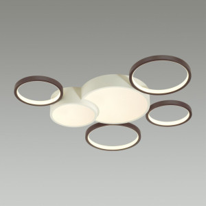 Потолочная светодиодная диммируемая люстра с путом ДУ Lumion Norbert 5253/99CL