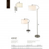 Торшер Arte Lamp Adige A2999PN-1SS