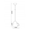 Подвесной светильник Arte Lamp Cafeteria A6605SP-1RD