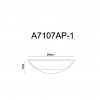 Настенный светильник Arte Lamp Interior A7107AP-1CC