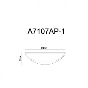 Настенный светильник Arte Lamp Interior A7107AP-1CC