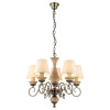 Подвесная люстра Arte Lamp Ivory A9070LM-5AB