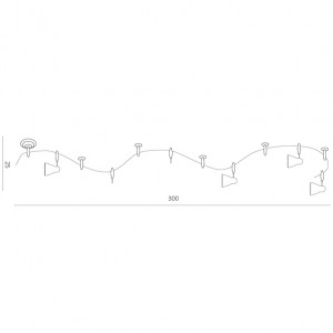 Трековая система Arte Lamp A3058PL-6WH