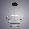 Подвесная светодиодная люстра Arte Lamp Rapid A2500SP-3BK
