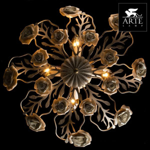 Потолочная люстра Arte Lamp Idillio A6356PL-4WG