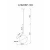 Подвесной светильник Arte Lamp Bolla-Unica A1922SP-1CC