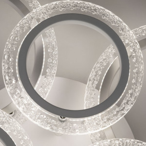 Потолочная светодиодная люстра с ПДУ Arte Lamp Camelia A2533PL-60WH