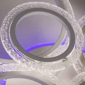 Потолочная светодиодная люстра с ПДУ Arte Lamp Camelia A2516PL-90WH