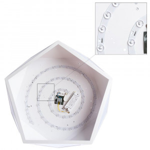 Потолочная светодиодная люстра с ПДУ Arte Lamp Multi-Piazza A1931PL-1WH