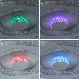 Потолочная светодиодная люстра с пультом ДУ Arte lamp Multy-Space A1435PL-1WH