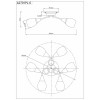 Потолочная люстра Arte lamp Penny A2701PL-6CC