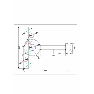 Подвесной светодиодный светильник Saturn Arte lamp A7791SP-59WH